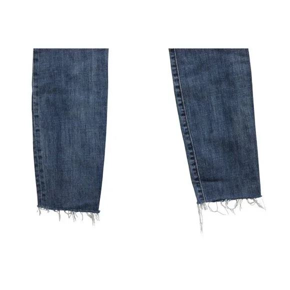 Cabi Jeans Size 4 Mia Button Fly Skinny Stretch Distressed Denim Boho #5694 - Picture 11 of 13